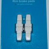 Elvedes velgremblokjes (1paar) Magura HS11/HS33 wit