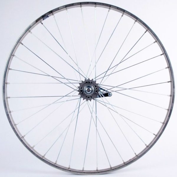 Achterwiel 28x1 5/8x1 3/8 KT remnaaf, Westwood high polished velg, spaak 13