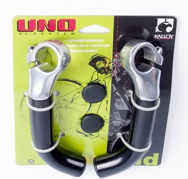 Bar Ends Zwart Aluminium