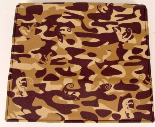 Dubbele Fietstas Army print