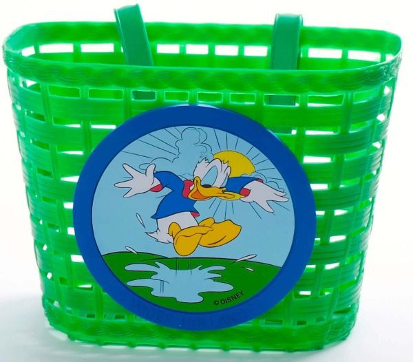 kunststof mand donald duck groen