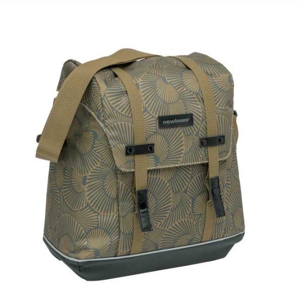 Enkele fietstas New Looxs Alba Selo Bronze Groen Sturdy