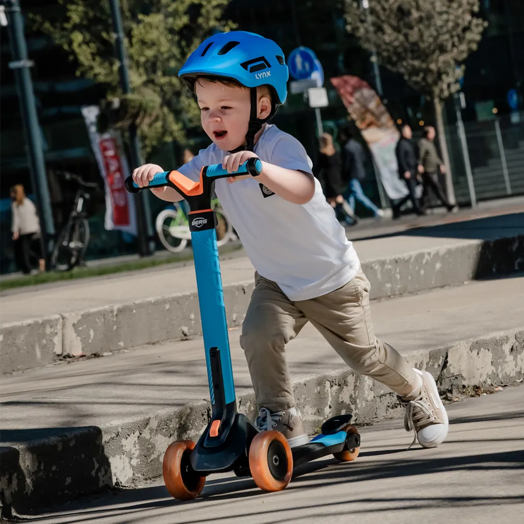 Kinder Fietshelm Blauw M - Afbeelding 6